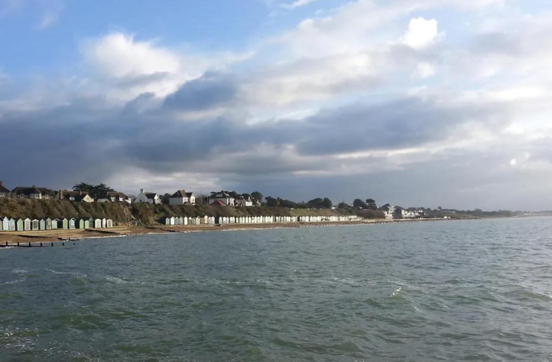 Solent Sea View Beach Cottage Hill Head Luaran gambar